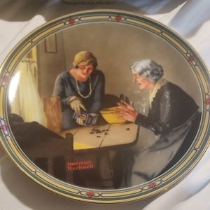 Norman Rockwell "A Family's Full Measure " plate